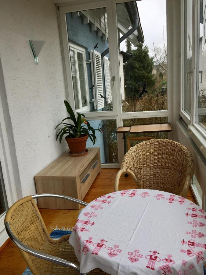 Blaues Haus Daire Niederdorfelden Dış mekan fotoğraf
