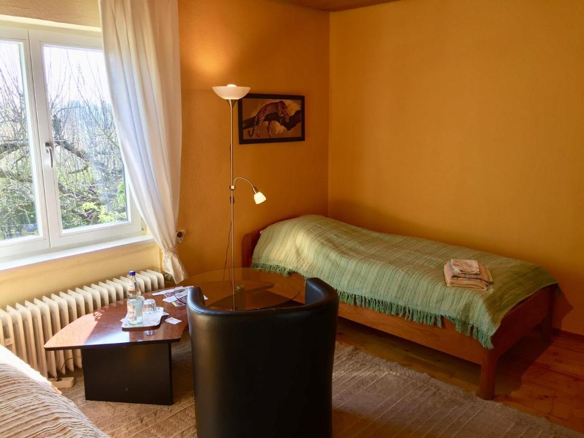 Blaues Haus Daire Niederdorfelden Dış mekan fotoğraf