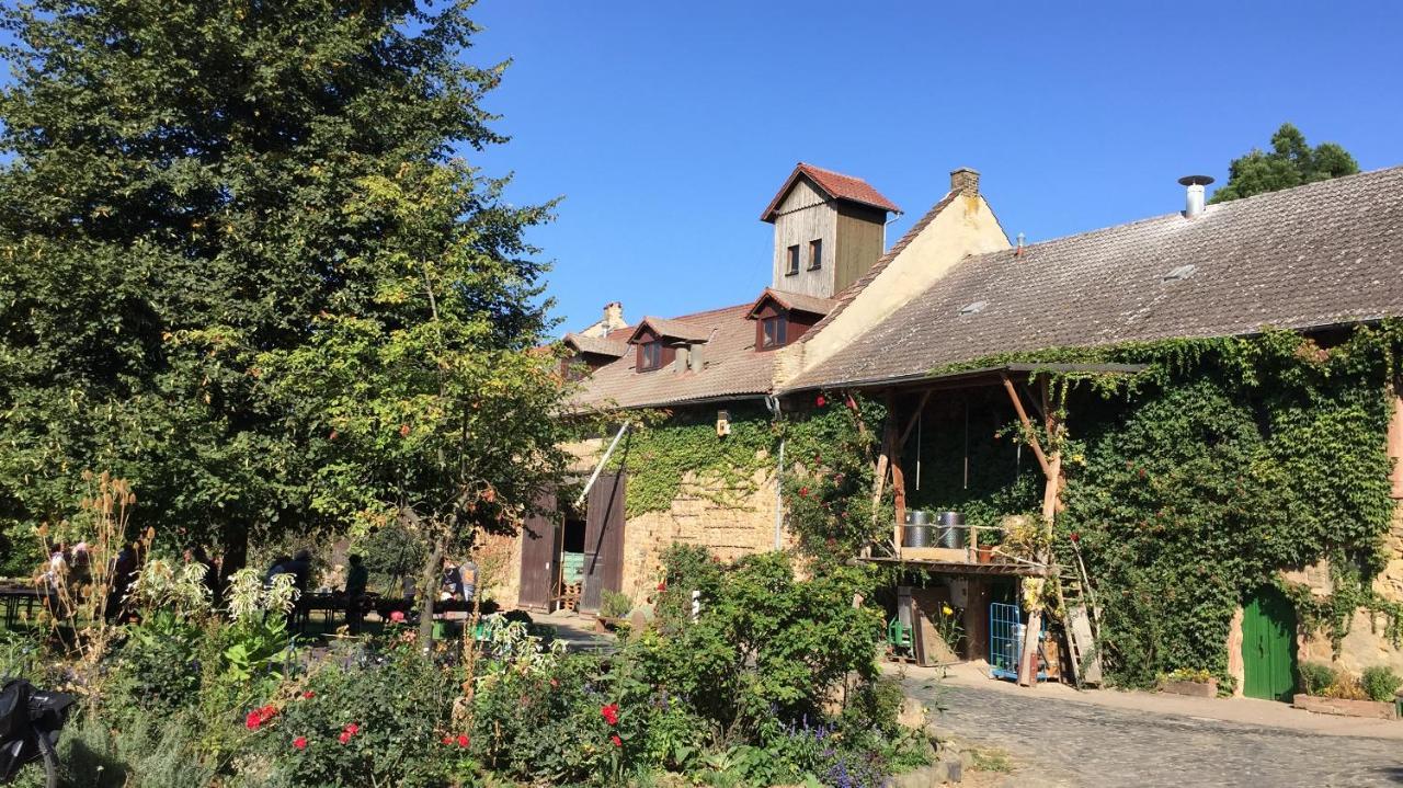 Blaues Haus Daire Niederdorfelden Dış mekan fotoğraf